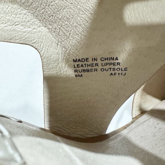 Michael Kors Tan Carla Ultra-High Peep Toe Platform Heels | Size 9M - Picture 10 of 10